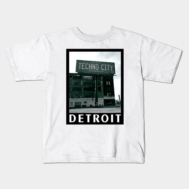 Detroit - Techno City Kids T-Shirt by Ferrazi